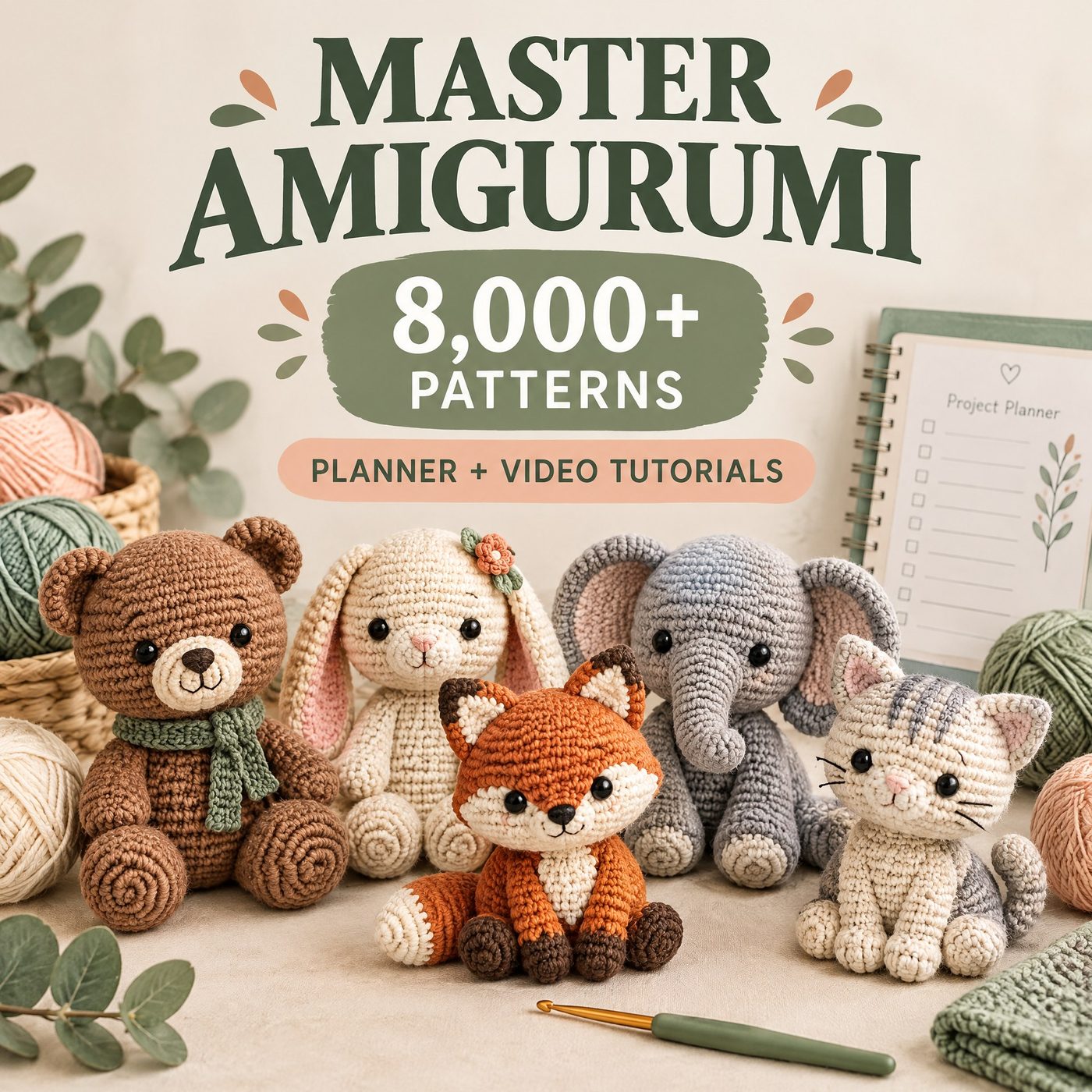 8,000+ Amigurumi Patterns