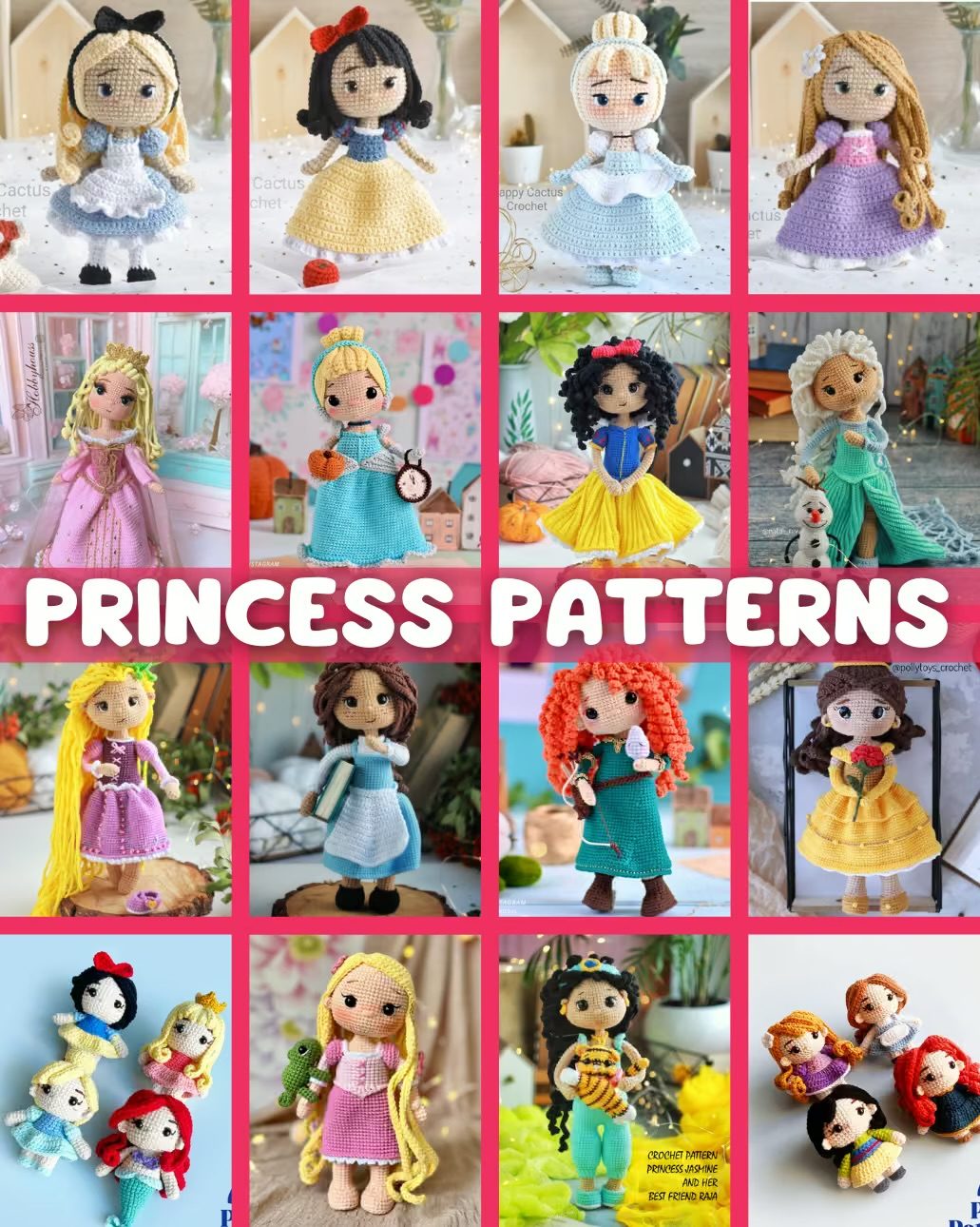 Amigurumi pattern examples