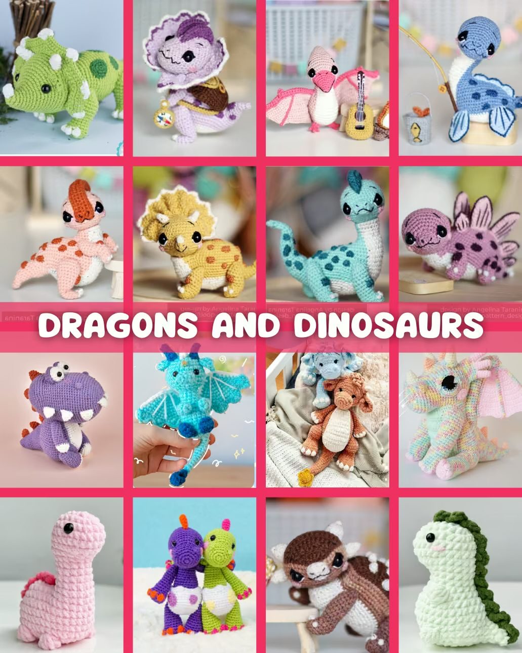 Amigurumi pattern examples